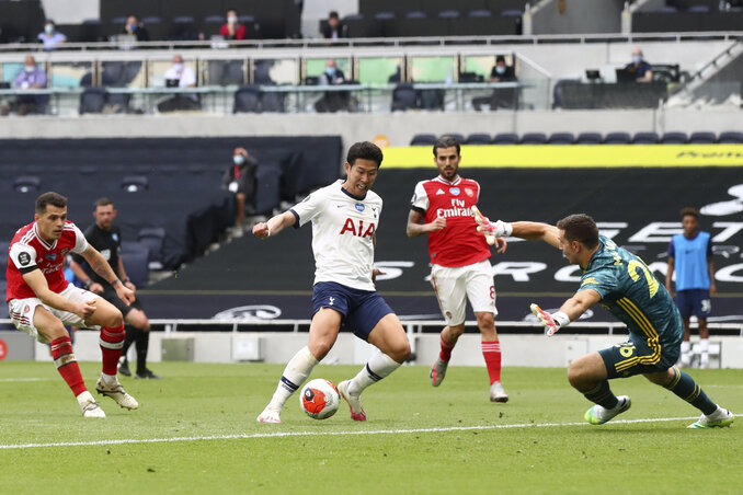 Egy szemfüles gól és egy gólpassz volt Szon mérlege (Fotó: Beta/AP)