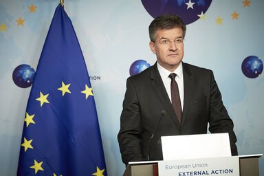 Miroslav Lajcák, a szerb-koszovói párbeszédért felelős uniós különmegbízott (Fotó: Beta/AP)