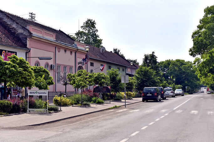 Csantavér központja (fotó: Gergely Árpád)