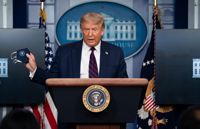 Donald Trump amerikai elnök (Fotó: Beta/AP) Donald Trump amerikai elnök (Fotó: Beta/AP)