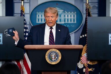 Donald Trump amerikai elnök (Fotó: Beta/AP)
