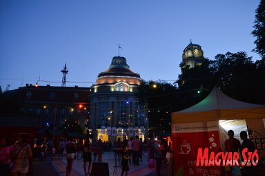 Az esti órákban volt a legtöbb látogatója az I love Zenta fesztiválnak (Herédi Krisztián felvétele)