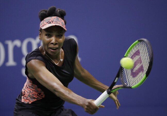 Venus Williams is kiesett Montrealban (Fotó: Beta/AP)