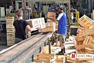 Országszerte értékesítik a ládagyár termékeit (Fotó: Gergely Árpád)