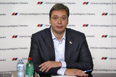 Aleksandar Vučić (Fotó: Beta)