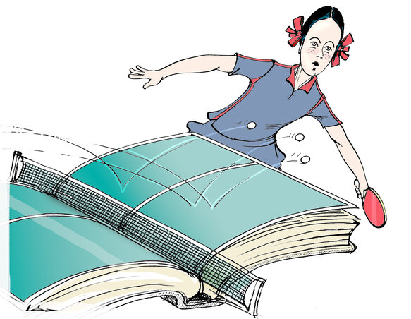 Léphaft Pál karikatúrája