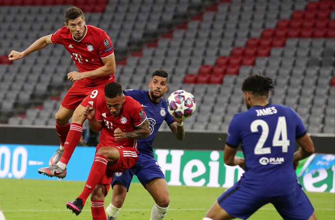 Lewandowski egész évben szárnyal a bajoroknál (Fotó: Beta/AP)