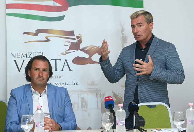 Szotyori Nagy Kristóf és Lázár Vilmos (Fotó: MTI) Szotyori Nagy Kristóf és Lázár Vilmos (Fotó: MTI)