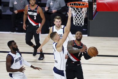 Lillard a legutóbbi, 51 pontos teljesítményére is rá tudott tenni egy lapáttal (Fotó: Beta/AP)
