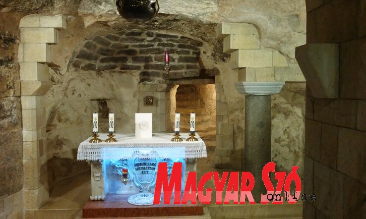 Mária születésének barlangja, Názáret Mária születésének barlangja, Názáret