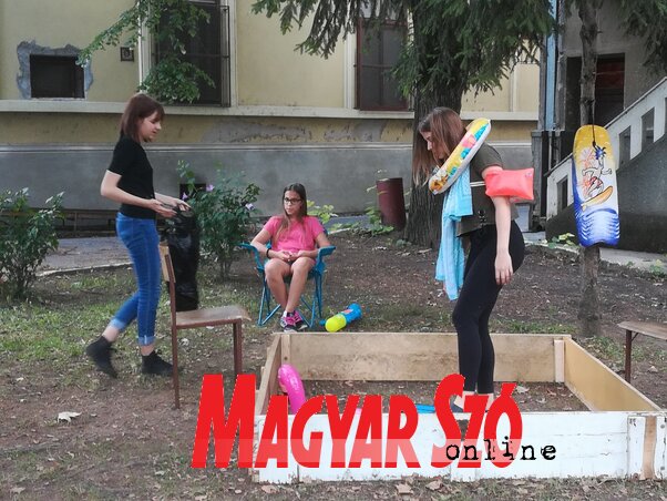 Idén 19 diák vesz részt a táborban (Fehér Rózsa felvétele)