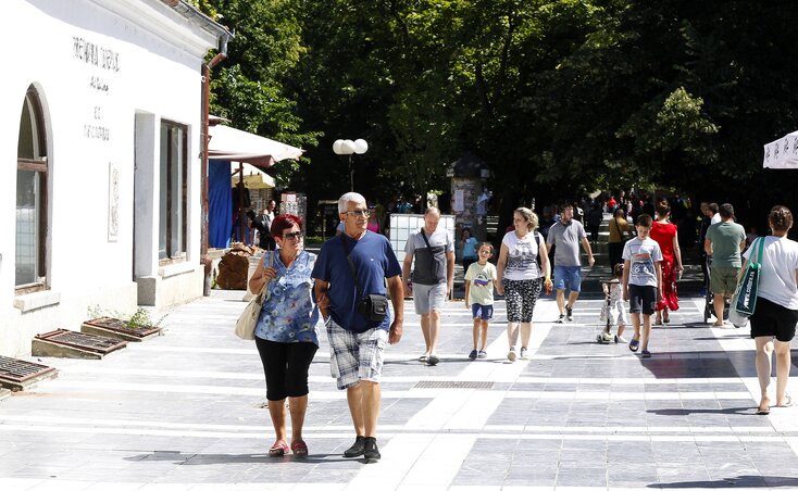 Az idegenforgalom alkalmazkodott a helyzethez. Sokobanján júliusban több mint 100 000 vendégéjszakát jegyeztek (Fotó: Beta)