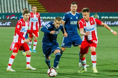 A TSC legutóbb Belgrádban 4:1-re kikapott a Zvezdától, de most otthon játszik ellene a kupadöntőért (Fotó: FK TSC)
