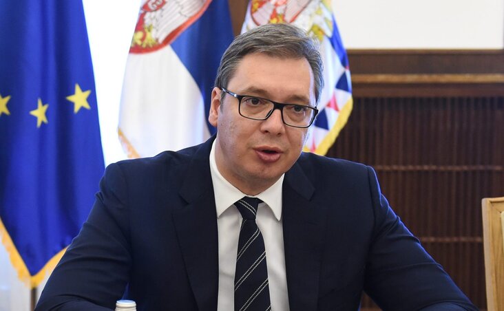 Aleksandar Vučić (Fotó: Beta)