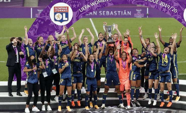 A lyoniak öröme (Fotó: Beta/AP)