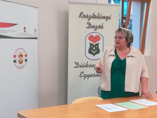 A KODDE Óbecsén fejezte be tájékoztató körútját (Fehér Rózsa felvétele)