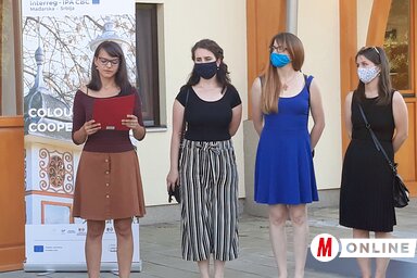 Bíró Tímea, Sándor Laura, Pesti Emma és Szenti Lilla (Fotó: Benedek Miklós)