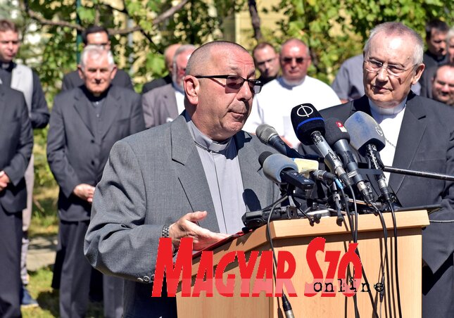 Slavko Večerin és dr. Pénzes János (Fotó: Gergely Árpád) Slavko Večerin és dr. Pénzes János (Fotó: Gergely Árpád)