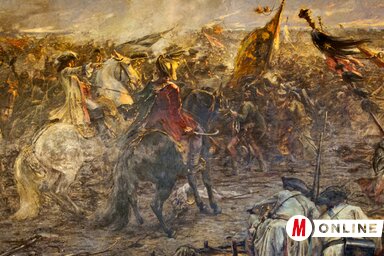 A város legismertebb látványossága a Zentai csata monumentális festménye a megyeházán (Fekete J. József felvétele)