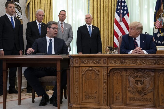 Szerbia elnöke hosszú évek után kapott lehetőséget arra, hogy párbeszédet folytasson az USA elnökével (Fotó: Beta (archív)) Szerbia elnöke hosszú évek után kapott lehetőséget arra, hogy párbeszédet folytasson az USA elnökével (Fotó: Beta (archív))