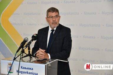 Lackó Róbert, a községi képviselő-testület elnöke (Puskás Károly felvétele)