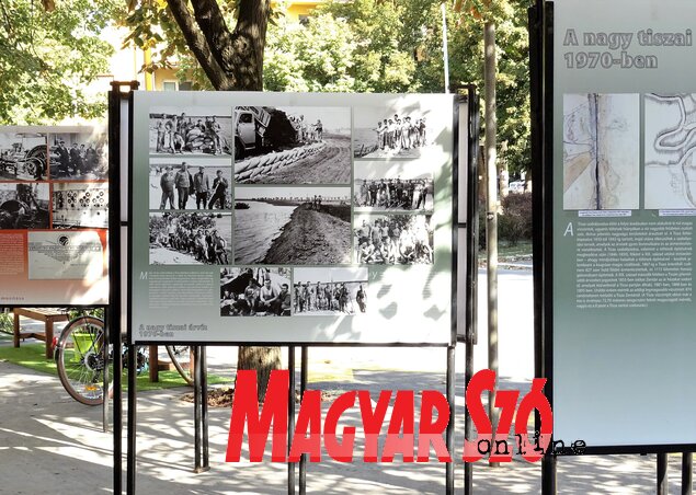 A kiállítás témája az 1970-es árvíz és Zenta 1895-ös villamosítása (Gruik Zsuzsa felvétele) A kiállítás témája az 1970-es árvíz és Zenta 1895-ös villamosítása (Gruik Zsuzsa felvétele)
