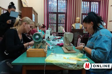 Tavaly népszerű volt Péterrévén a varrótanfolyam (Fehér Rózsa felvétele)