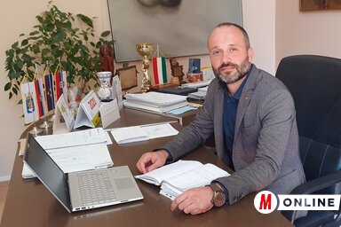 Szatmári Adrián, Topolya község új polgármestere (Kazinczy Paszterkó Diana felvétele)