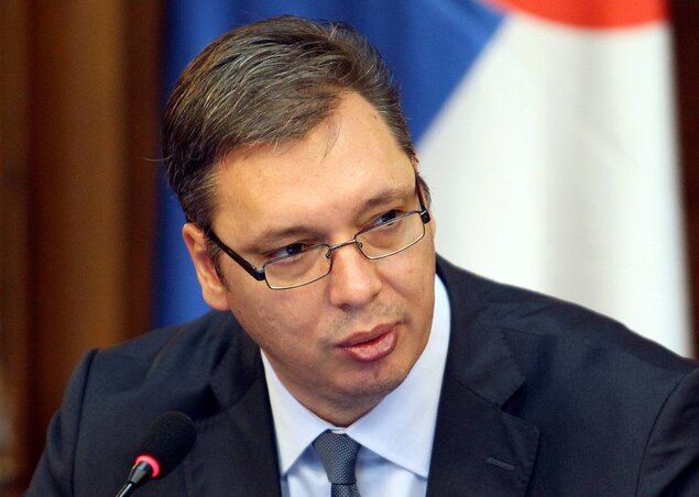 Aleksandar Vučić: Senki nem hülye, tudjuk, hogy a takarékoskodási intézkedések nem korszakalkotóak (Fotó: Beta)