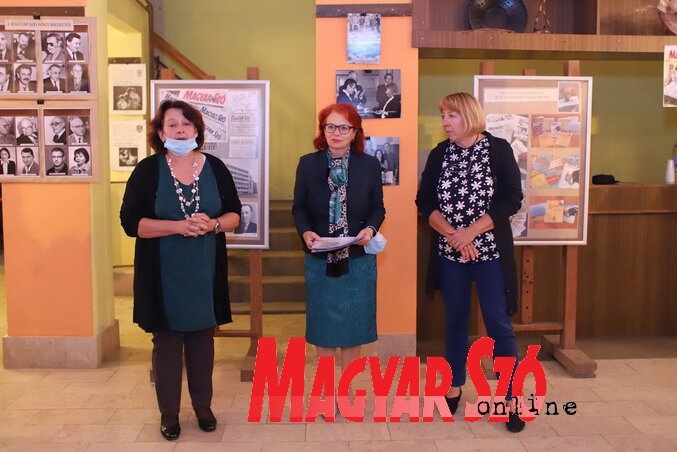 Linka B. Gabriella, Varjú Márta és Dávid Csilla (Lakatos János felvétele)