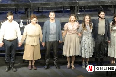 A Smederevo 1941. című produkció színészei (Bozsoki Valéria felvétele)