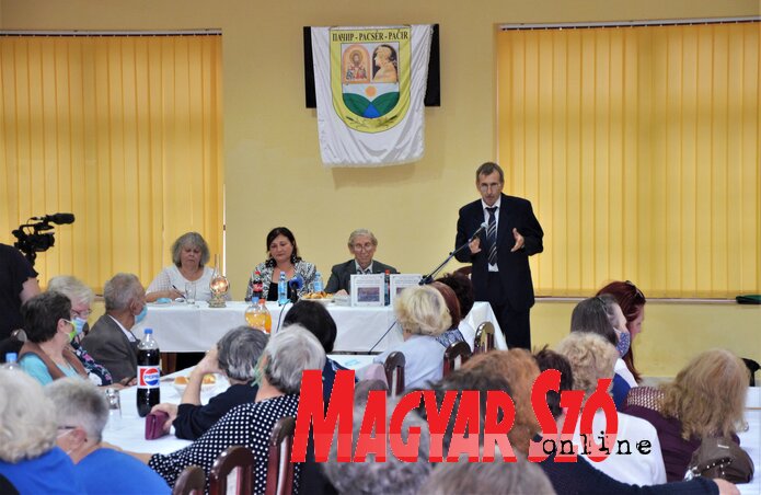 Nagy érdeklődés övezte a könyvbemutatót (Kazinczy Paszterkó Diana felvétele) Nagy érdeklődés övezte a könyvbemutatót (Kazinczy Paszterkó Diana felvétele)