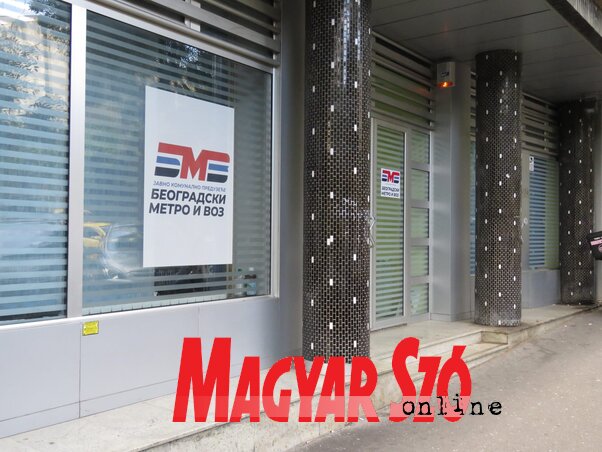 A vállalat székháza belgrád belvárosában (Miklós Hajnalka felvétele)