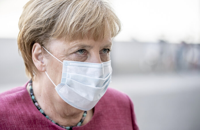 Angela Merkel német kancellár (Fotó: Beta/AP)