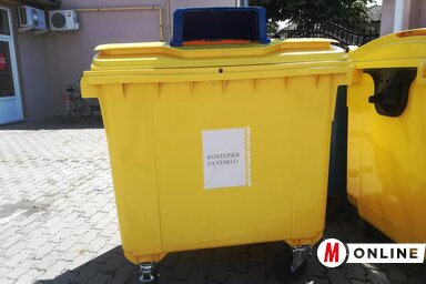 Meglepően eredményes az üveggyűjtési akció Óbecsén (Fehér Rózsa felvétele)