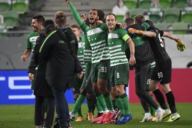 A Fradi legénységére kemény ősz vár (Fotó: MTI)