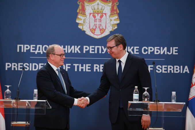 Monaco és Szerbia között új lendületet vesznek a kapcsolatok (Fotó: Beta)