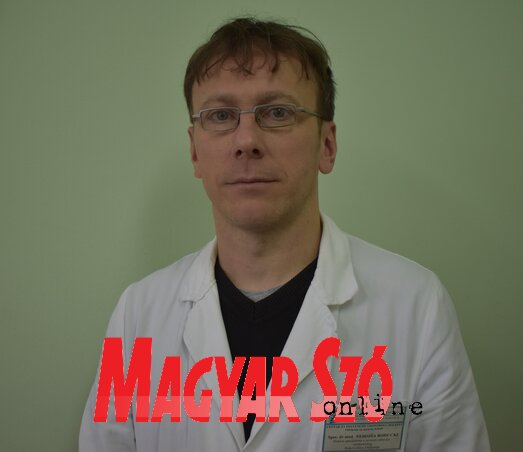 Dr. Nebojša Bohucki járványügyi szakorvos (Fotó: Patyi Szilárd)