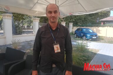 Ivan Aranđelović a palicsi filmfesztiválon (Fotó: Lukács Melinda)