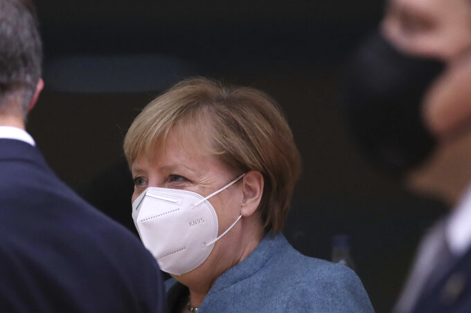 Angela Merkel német kancellár (Fotó: Beta/AP)