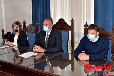 Vesna Weiss, Ilija Đukanović és Branislav Rankov (Fotó: Gergely Árpád)