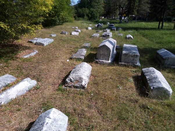 A Gajevi temető a Tarán A Gajevi temető a Tarán