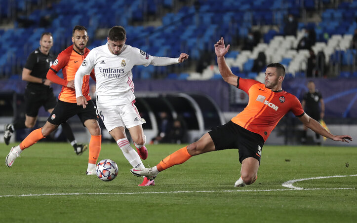 A Sahtar megállította a Real Madridot (Fotó: Beta/AP)
