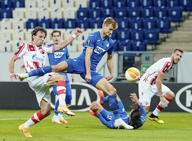 A Zvezda Németországban maradt alul (Fotó: Beta/AP)