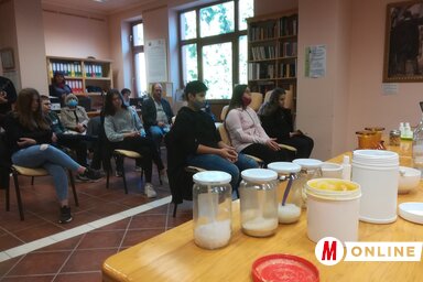 A zárórendezvényen a diákok felelevenítették az elmúlt hónapokban tanultakat (Fehér Rózsa felvétele)