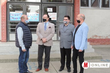 Az elvégzett munkálatokat az önkormányzat illetékesei is megtekintették (Horváth Zsolt felvétele)