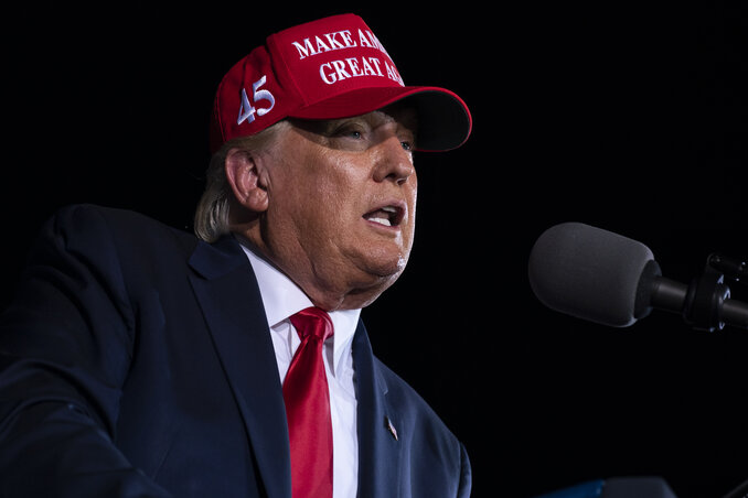 Donald Trump amerikai elnök (Fotó: Beta/AP) Donald Trump amerikai elnök (Fotó: Beta/AP)