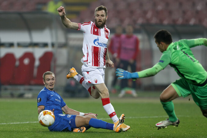 A csehek elleni formát kellene átmentenie a Zvezdának (Fotó: Beta/AP)