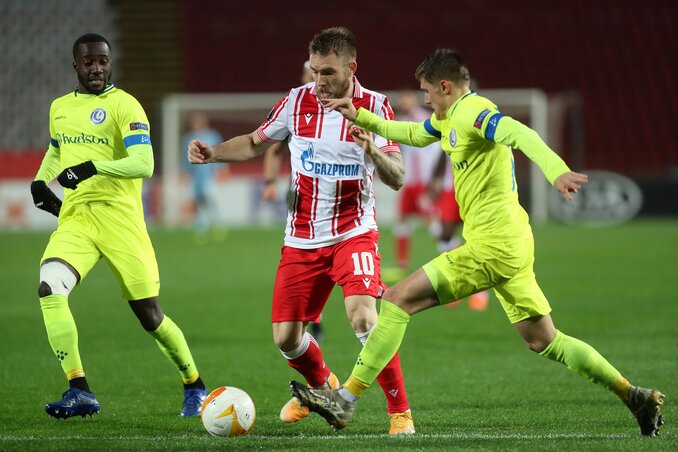 A Gent megszorongatta a Zvezdát (Fotó: Beta)