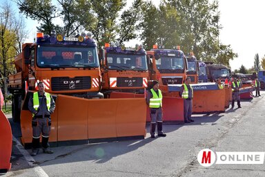 Az utak karbantartását idén is az Extra-Auto Transport vállalat végzi (Fotó: Gergely Árpád)